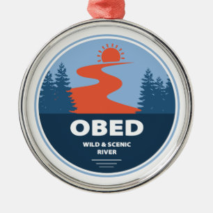 Obed Wild And Scenic River Metal Ornament