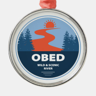 Obed Wild And Scenic River Metal Ornament