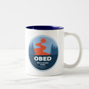 Obed Wild And Scenic River Two-Tone Coffee Mug
