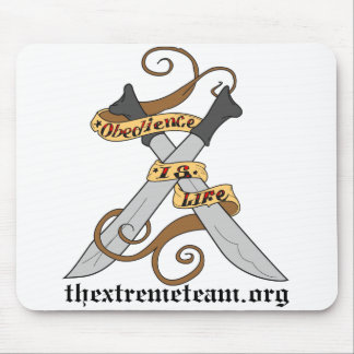 obedience is life mouse pad