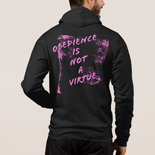 Obedience is not a virtue Hoodie