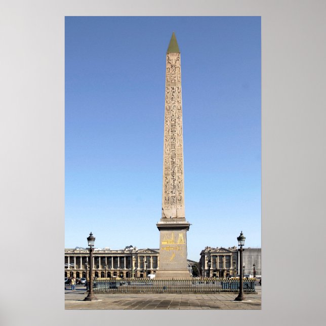 Obelisk of Paris Poster (Front)