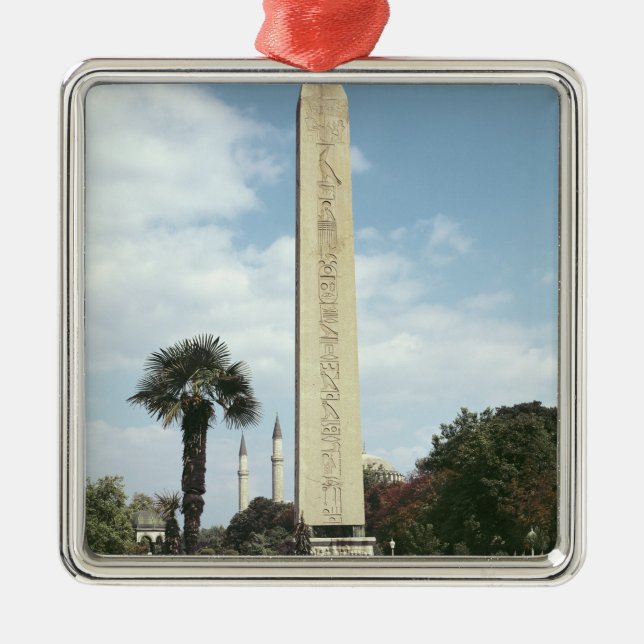 Obelisk of Theodosius I, with a Roman base Metal Ornament (Front)