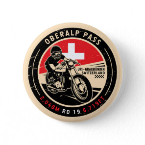 Oberalp Pass | Switzerland | Motorcycle Button