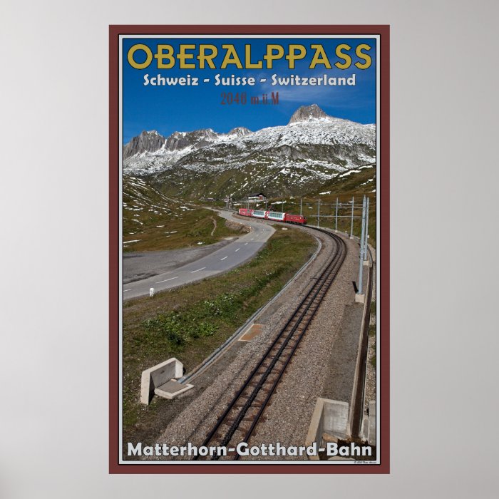 Oberalppass, Switzerland Posters