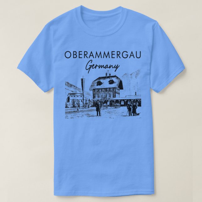 Oberammergau Germany Traveling Oberammergau Travel T-Shirt (Design Front)