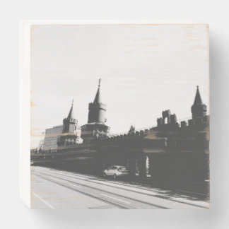 Oberbaum Brücke Berlin Wooden Box Sign