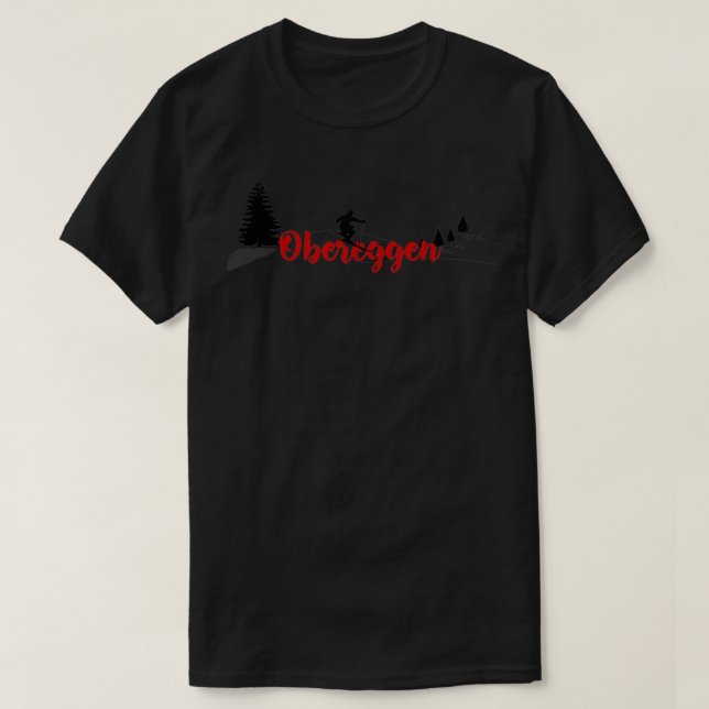 Obereggen Ski Long T-Shirt (Design Front)