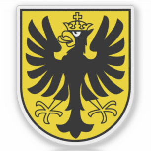 Oberhasli district coat of arms, Switzerland Sticker