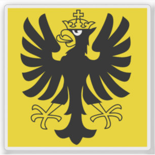 Oberhasli district flag, Switzerland Sticker