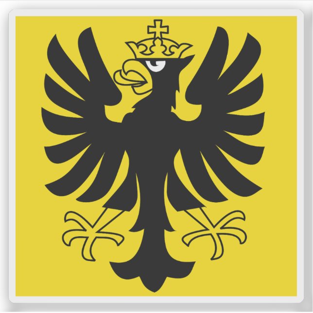 Oberhasli district flag, Switzerland Sticker (Front)