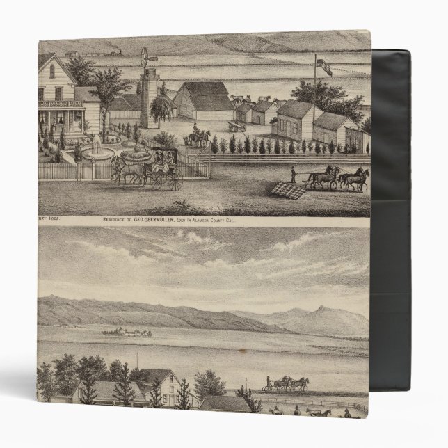 Obermuller, Wille residences 3 Ring Binder (Front/Inside)