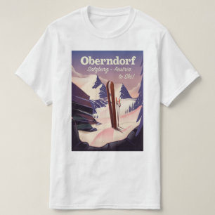Oberndorf,Salzburg,Austria, ski poster T-Shirt