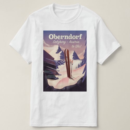 OberndorfSalzburgAustria ski poster T_Shirt