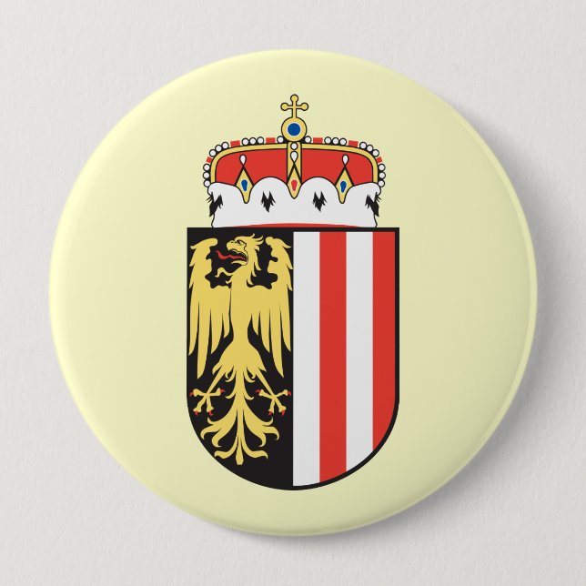 Oberoesterreich, Austria Pinback Button (Front)