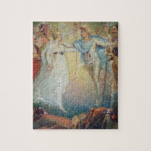 Oberon and Titania from A Midsummer Nights Dream Jigsaw Puzzle