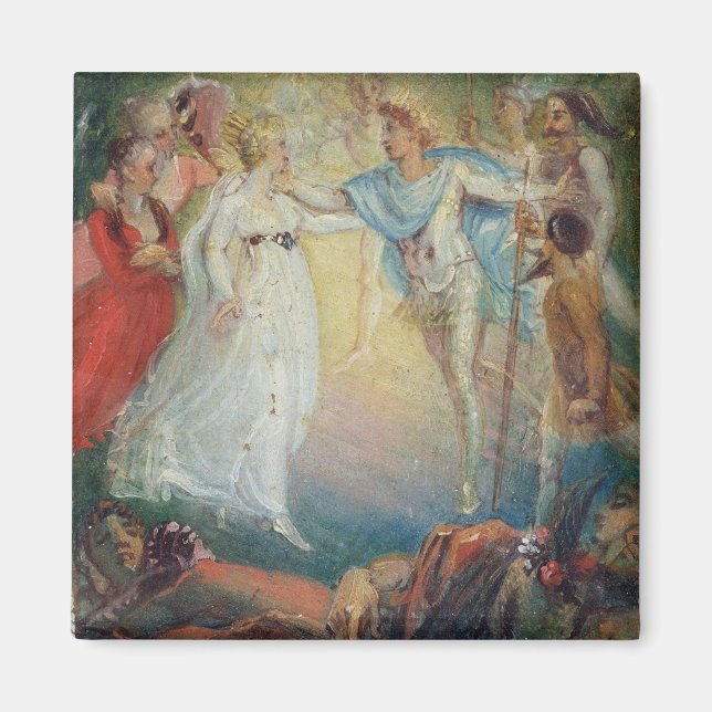 Oberon and Titania from 'A Midsummer Night's Dream Magnet (Front)