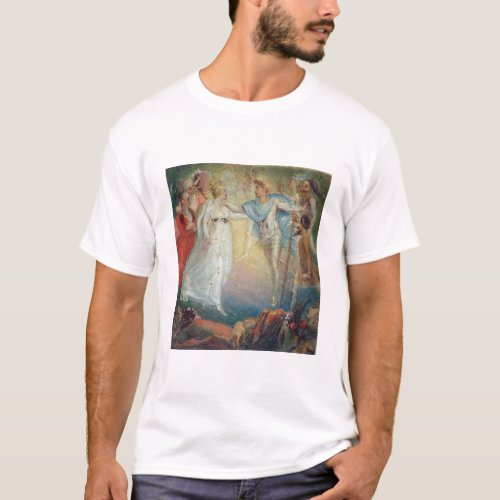 Oberon and Titania from A Midsummer Nights Dream T_Shirt