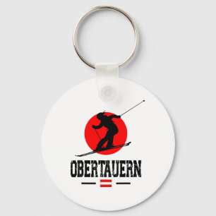 Obertauern Austria Ski Resort Alps Austrian Skiing Keychain