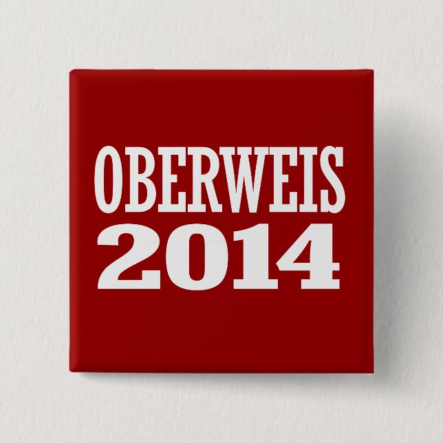 OBERWEIS 2014 PINBACK BUTTON (Front)