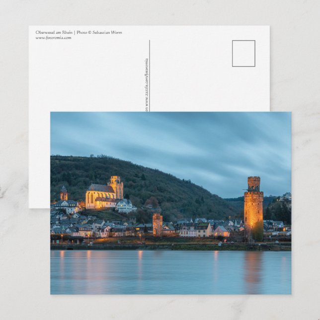 Oberwesel Germany Postcard (Front/Back)