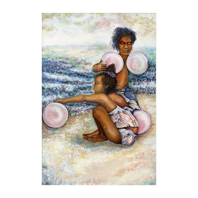 Obessed with Conquering the Impossible  Acrylic Print (Front)