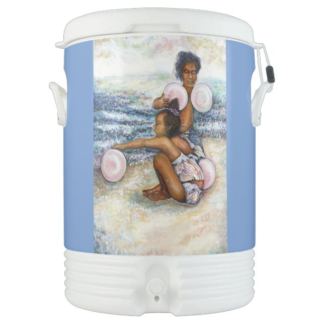 Obessed with Conquering the Impossible  Beverage Cooler (Front)