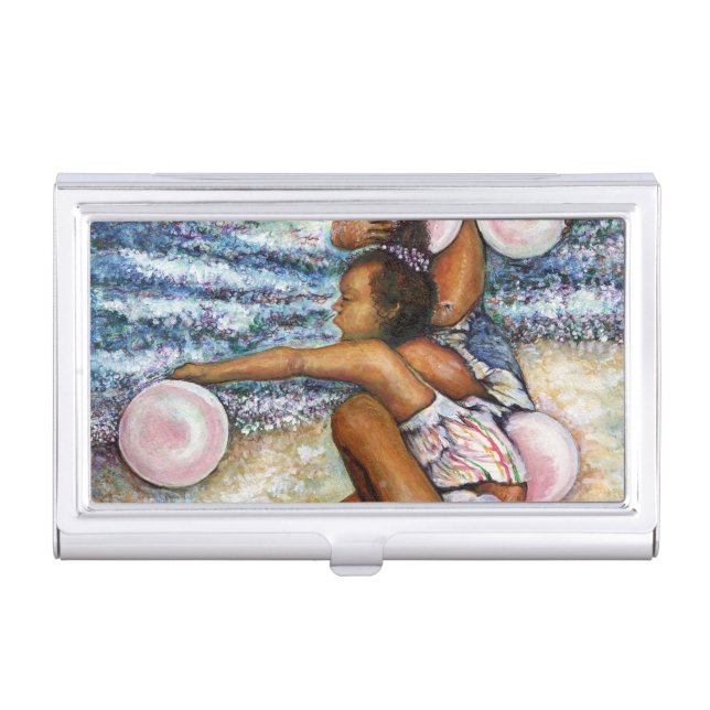 Obessed with Conquering the Impossible Business Card Case (Front)