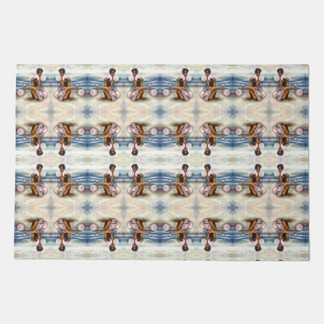 Obessed with Conquering the Impossible  Doormat (Front)