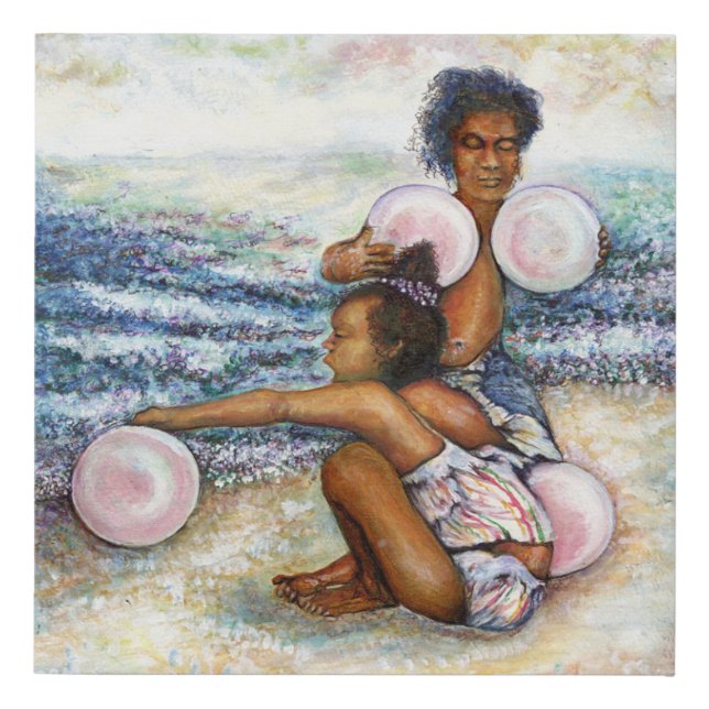 Obessed with Conquering the Impossible Faux Canvas Print (Front)