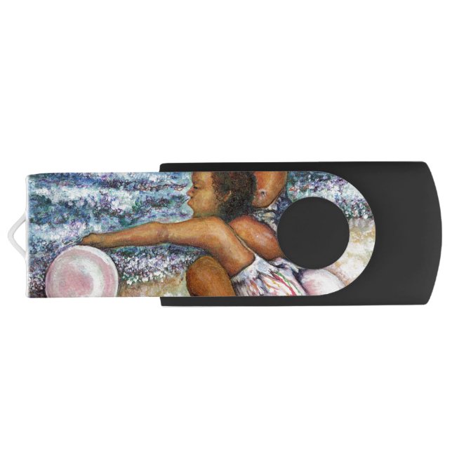 Obessed with Conquering the Impossible  Flash Drive (Back)