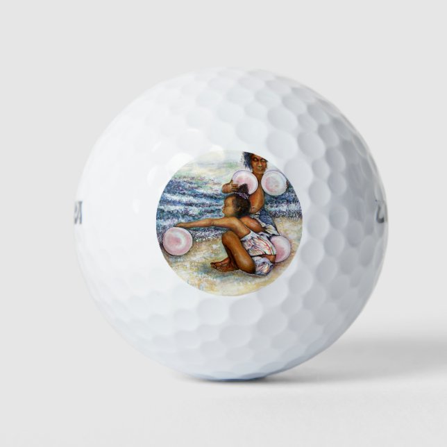 Obessed with Conquering the Impossible  Golf Balls (Front)