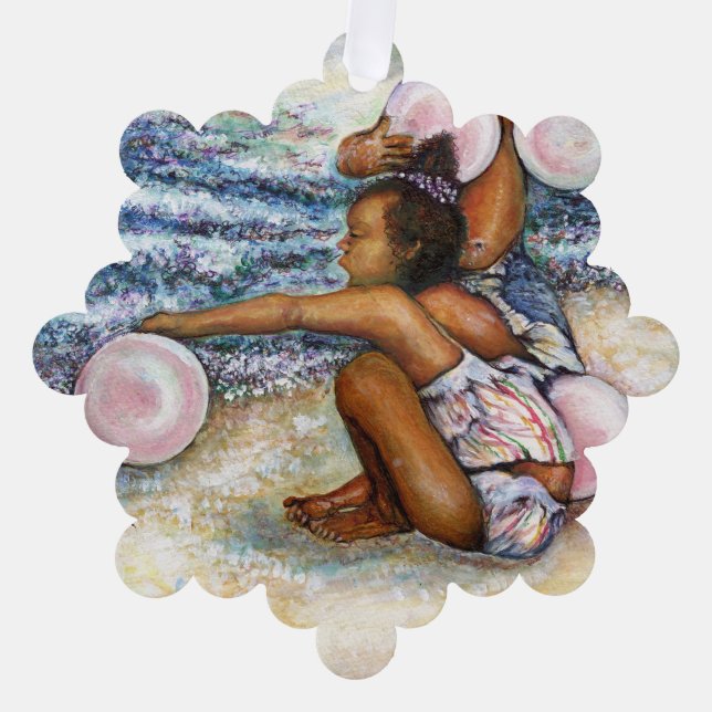 Obessed with Conquering the Impossible Ornament Card (Front)