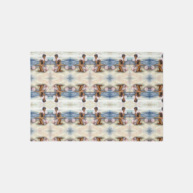 Obessed with Conquering the Impossible  Outdoor Rug (Front)