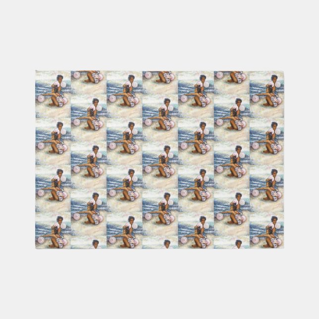 Obessed with Conquering the Impossible  Outdoor Rug (Front)