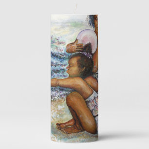 Obessed with Conquering the Impossible Pillar Candle