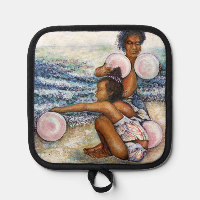 Obessed with Conquering the Impossible  Pot Holder (Front)