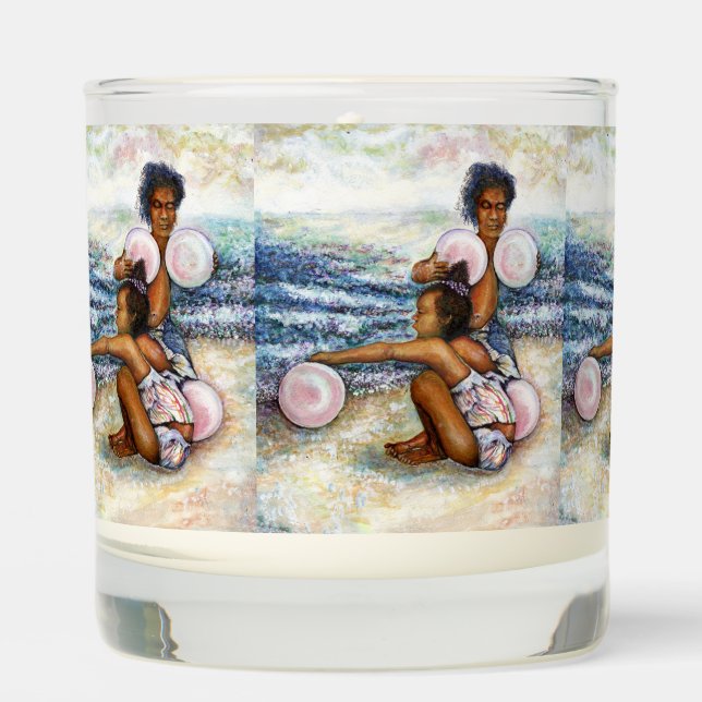 Obessed with Conquering the Impossible  Scented Candle (Front)