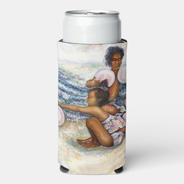 Obessed with Conquering the Impossible  Seltzer Can Cooler (Seltzer Front)