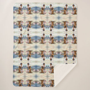 Obessed with Conquering the Impossible Sherpa Blanket