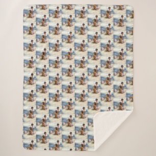 Obessed with Conquering the Impossible Sherpa Blanket