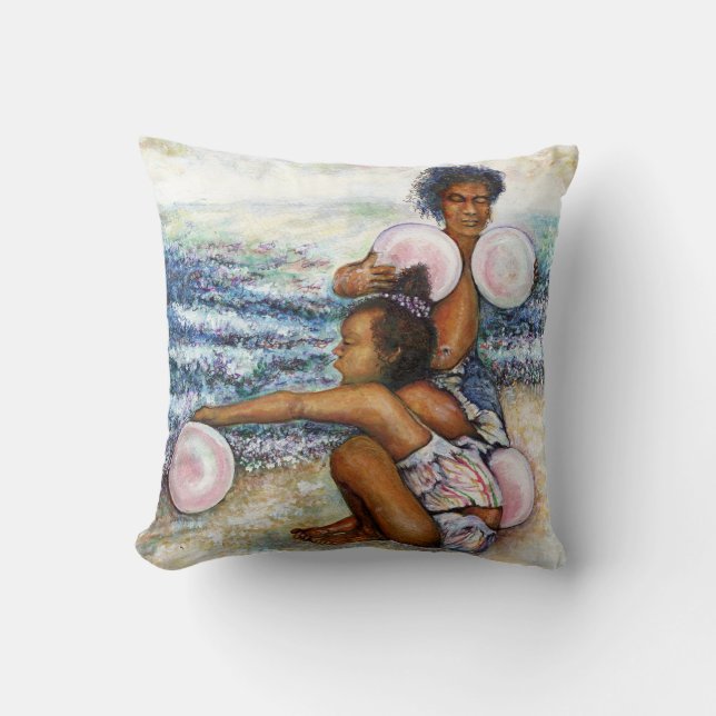 Obessed with Conquering the Impossible Throw Pillow (Front)