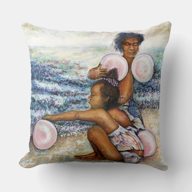 Obessed with Conquering the Impossible Throw Pillow (Front)