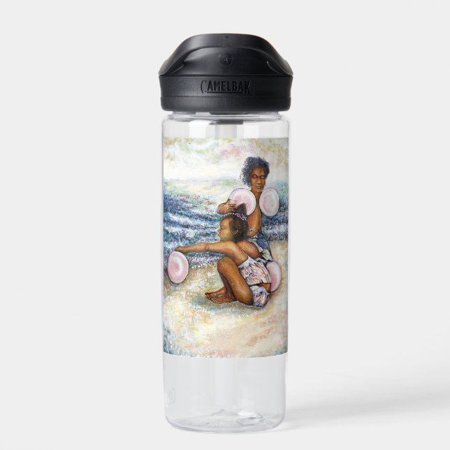 Obessed with Conquering the Impossible  Water Bottle (Back)