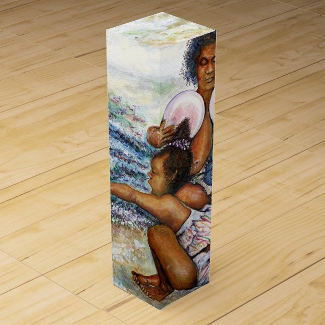 Obessed with Conquering the Impossible Wine Box (Front)