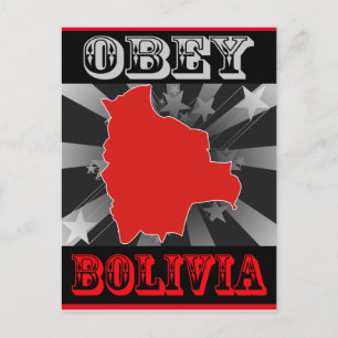 Obey Bolivia Postcard