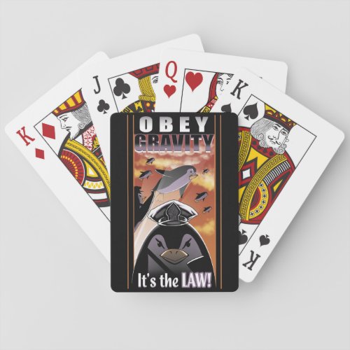 Obey Gravity Poker Cards