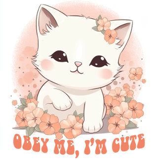 Obey Kitty! Grocery Bag