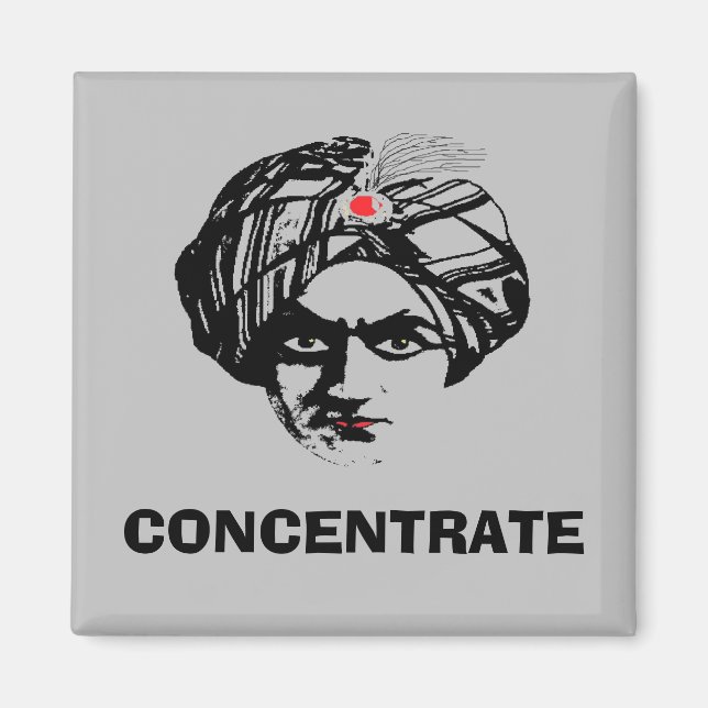 Obey Magician Face Magnet (Front)