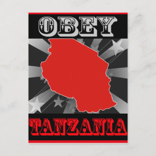 Obey Tanzania Postcard